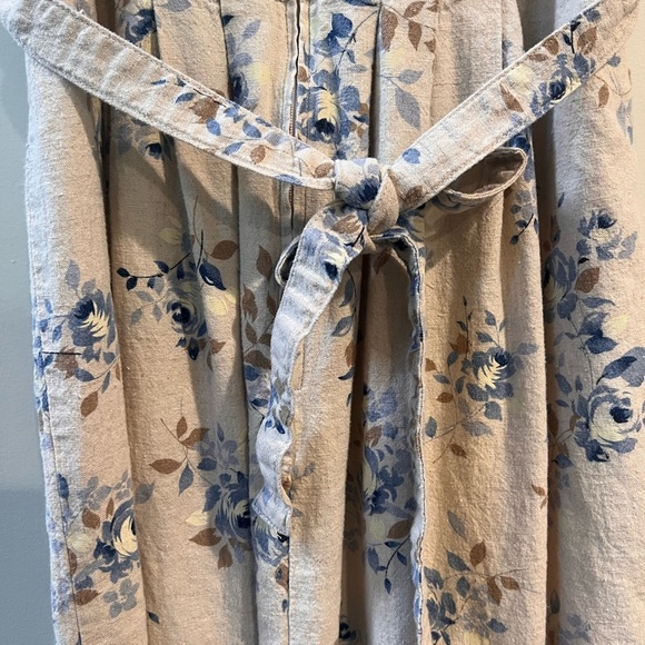 Vintage Erika Collection Petites 1980’s Linen Blend Floral Print Petite Large - Picture 8 of 8